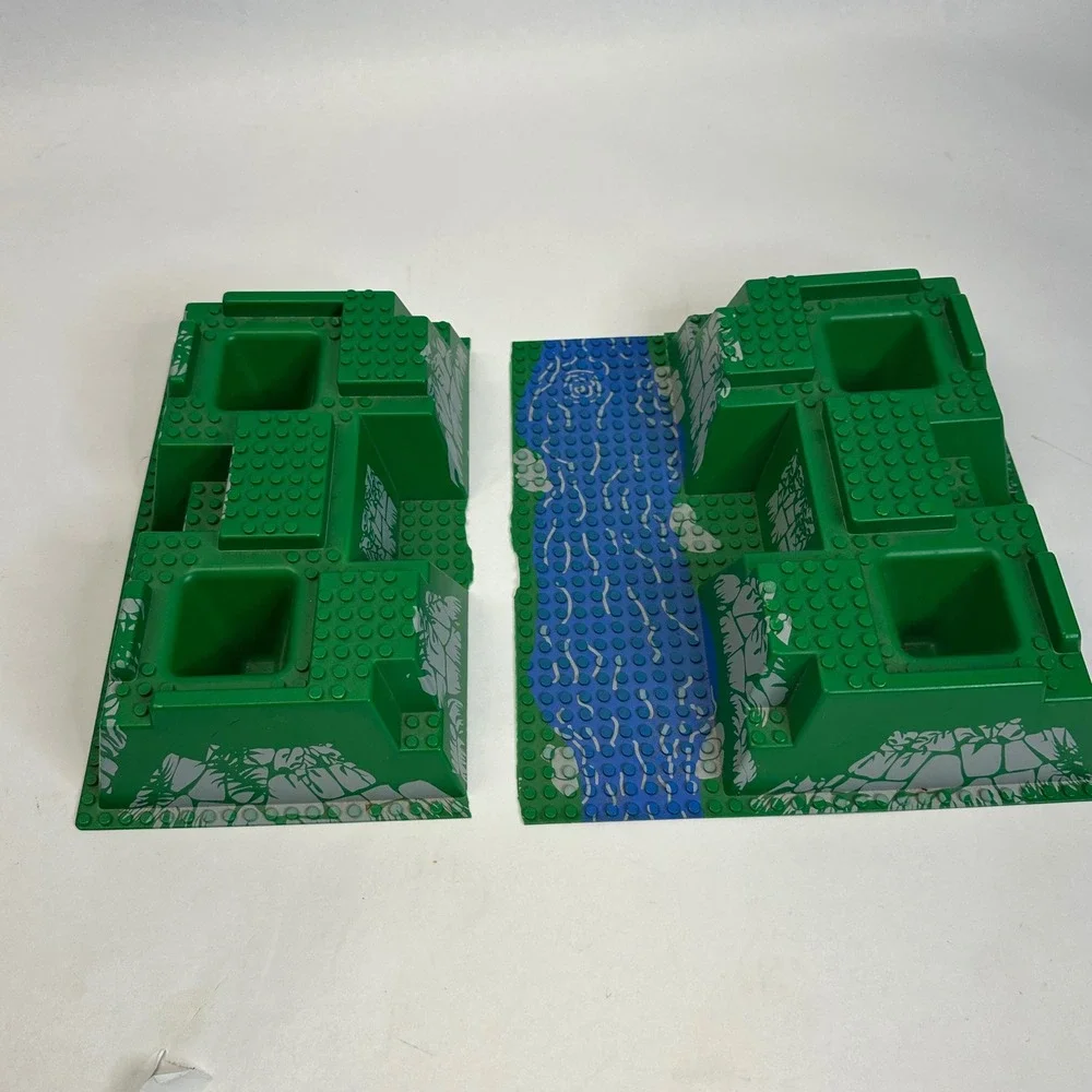 RARE LEGO Adventurers Baseplate 30271 Amazon Ancient Ruins 5986 Platform 1999